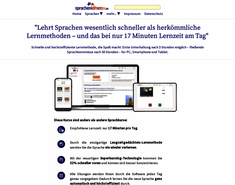 Sprachenlernen24-businesskurse.de thumbnail