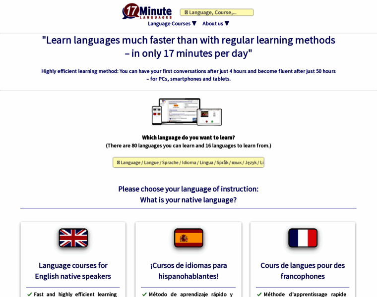 Sprachenlernen24-onlinekurse.de thumbnail