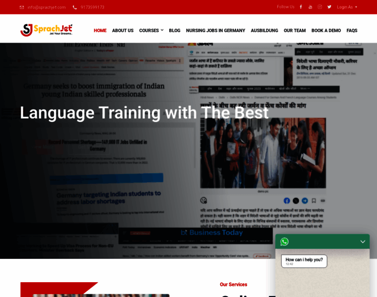 Sprachjet.com thumbnail