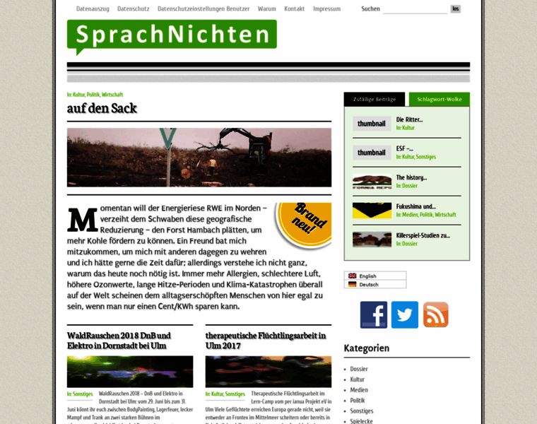 Sprachnichten.de thumbnail