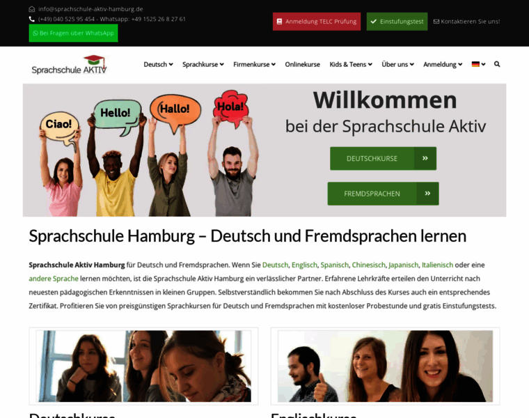 Sprachschule-aktiv-hamburg.de thumbnail