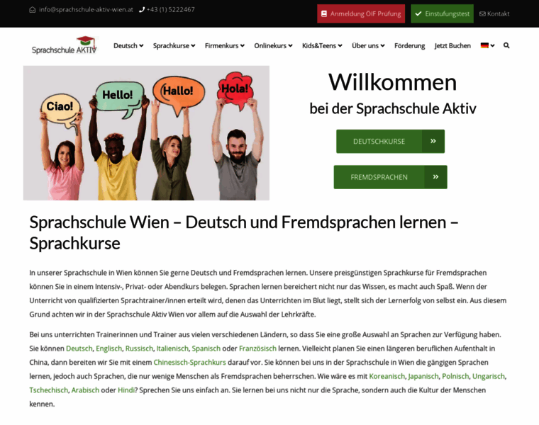 Sprachschule-aktiv-wien.at thumbnail
