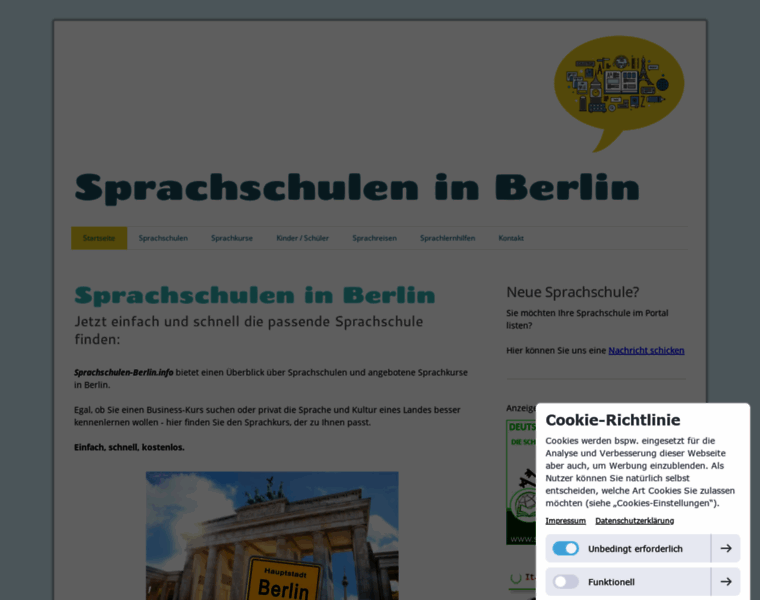 Sprachschulen-berlin.info thumbnail