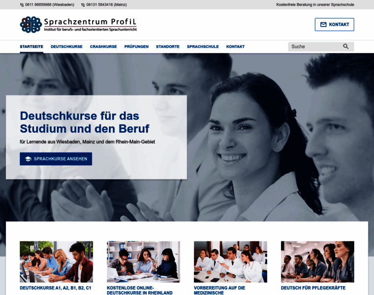 Sprachzentrum-profil.de thumbnail