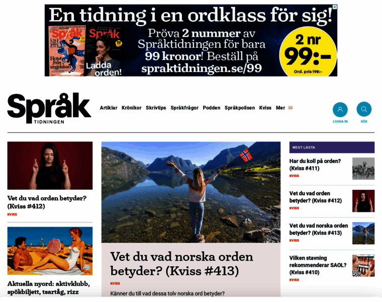 Spraktidningen.se thumbnail