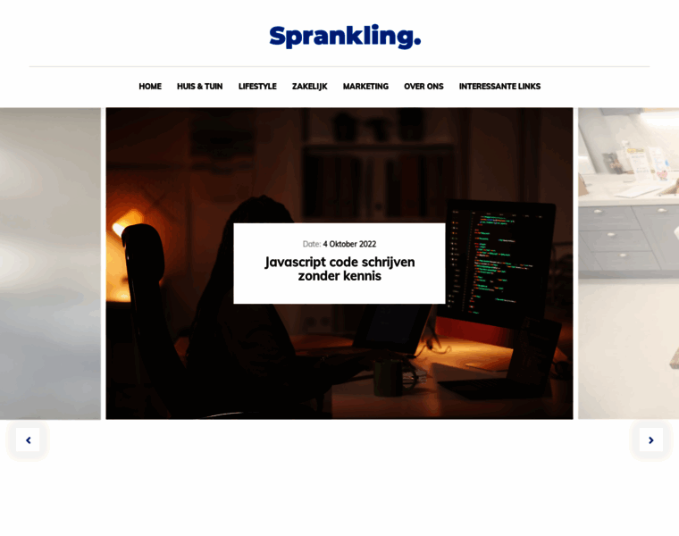 Sprankling.nl thumbnail