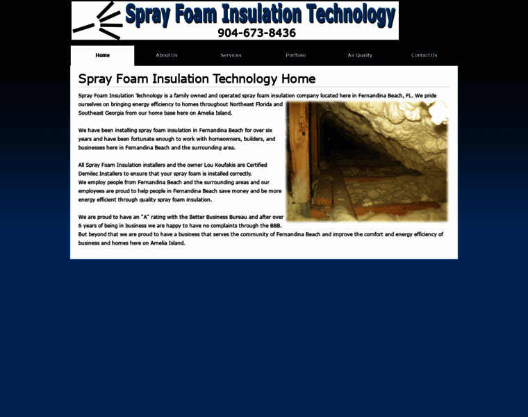 Sprayfoaminsulationtechnology.com thumbnail