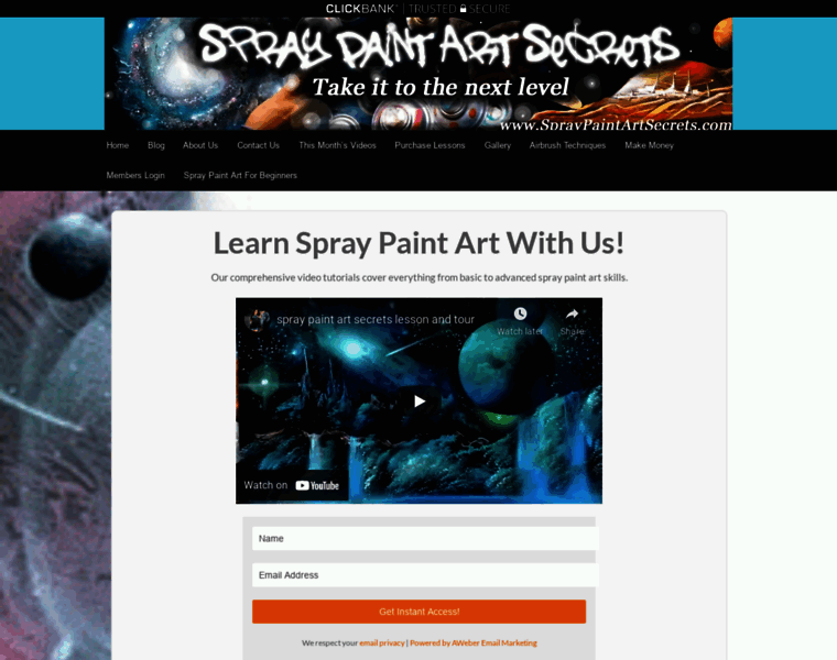 Spraypaintartsecrets.com thumbnail
