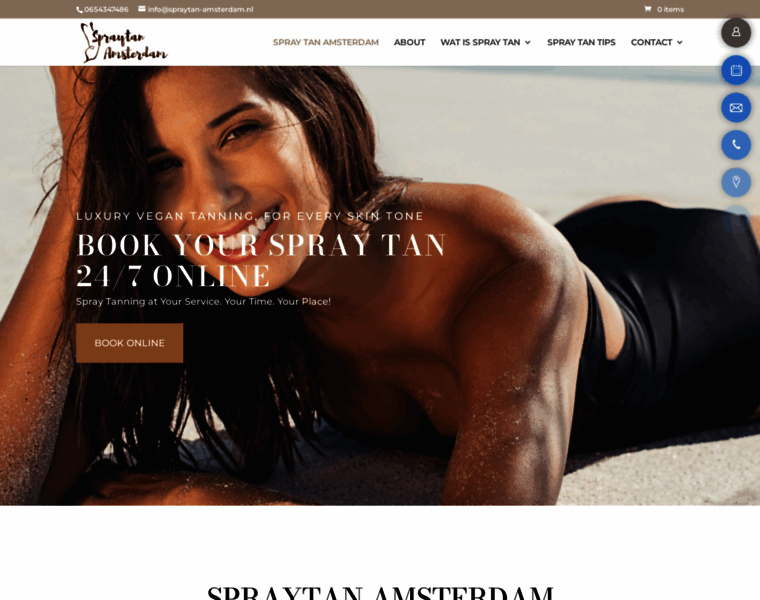 Spraytan-amsterdam.nl thumbnail