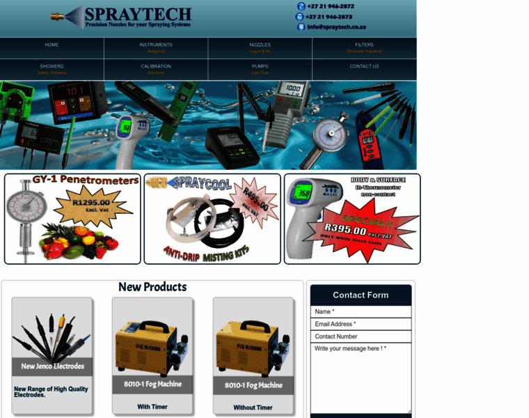 Spraytech.co.za thumbnail