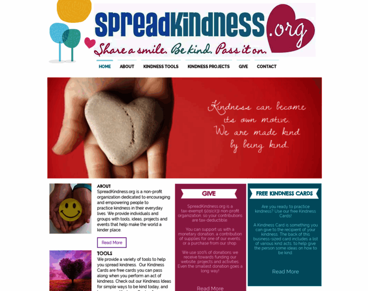 Spreadkindness.org thumbnail