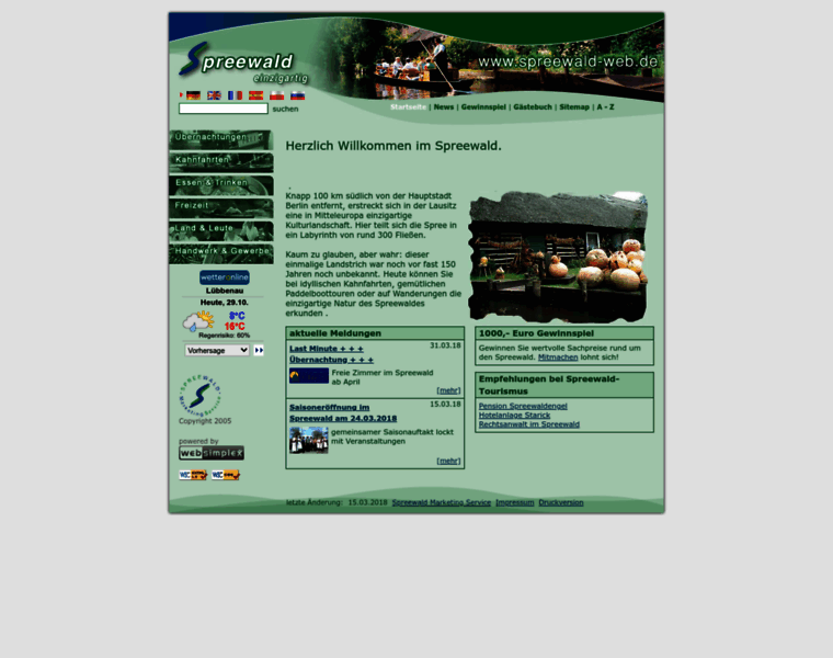 Spreewald-web.de thumbnail
