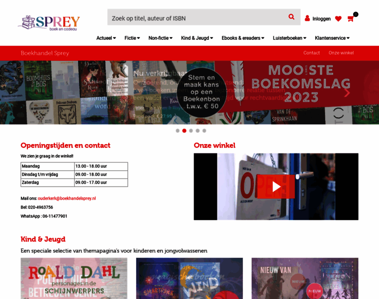 Sprey-online.nl thumbnail