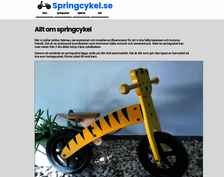 Springcykel.se thumbnail