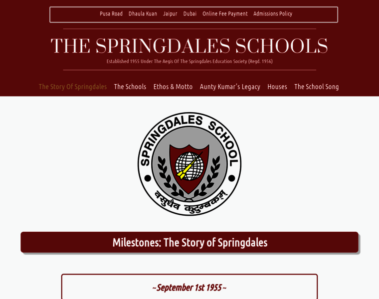 Springdales.com thumbnail