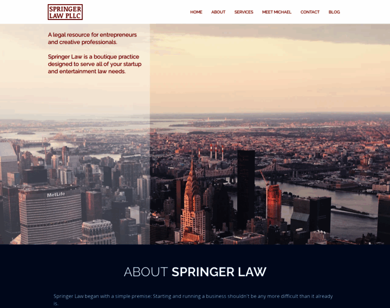 Springer-law.com thumbnail