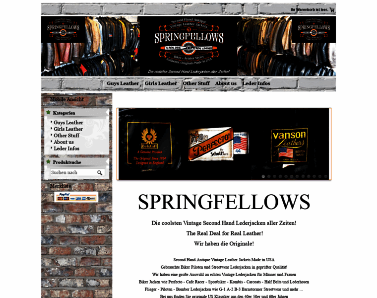 Springfellows.de thumbnail