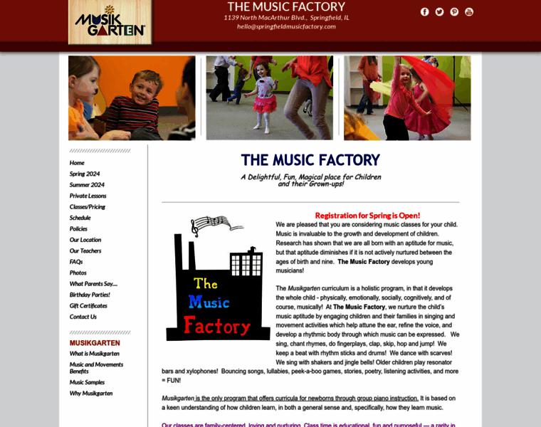 Springfieldmusicfactory.com thumbnail