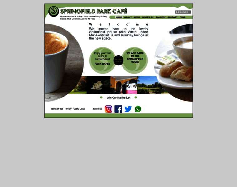 Springfieldparkcafe.co.uk thumbnail