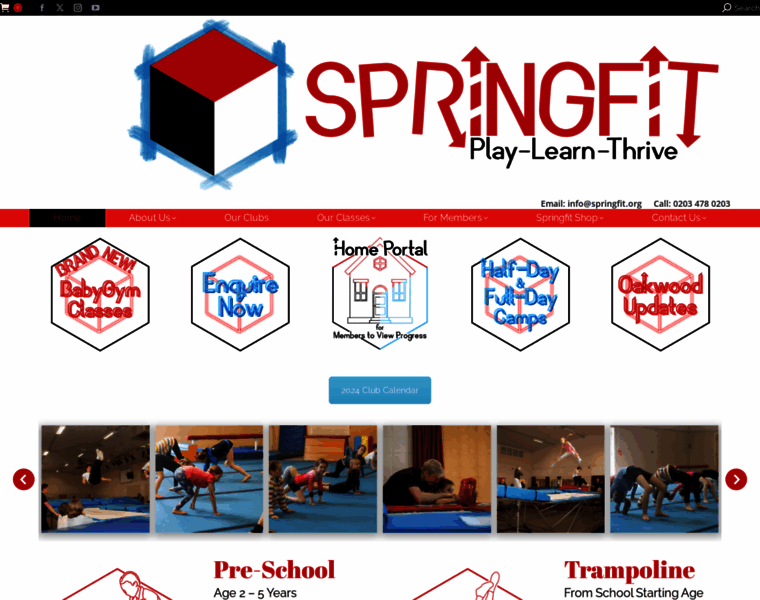 Springfit.org thumbnail