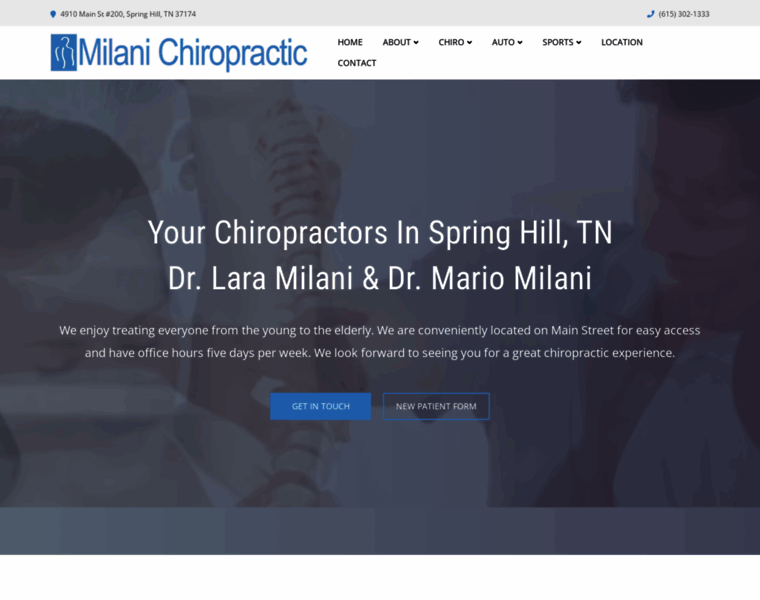Springhillchiropractic.com thumbnail
