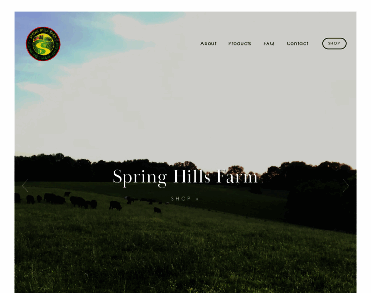 Springhillsfarm.com thumbnail