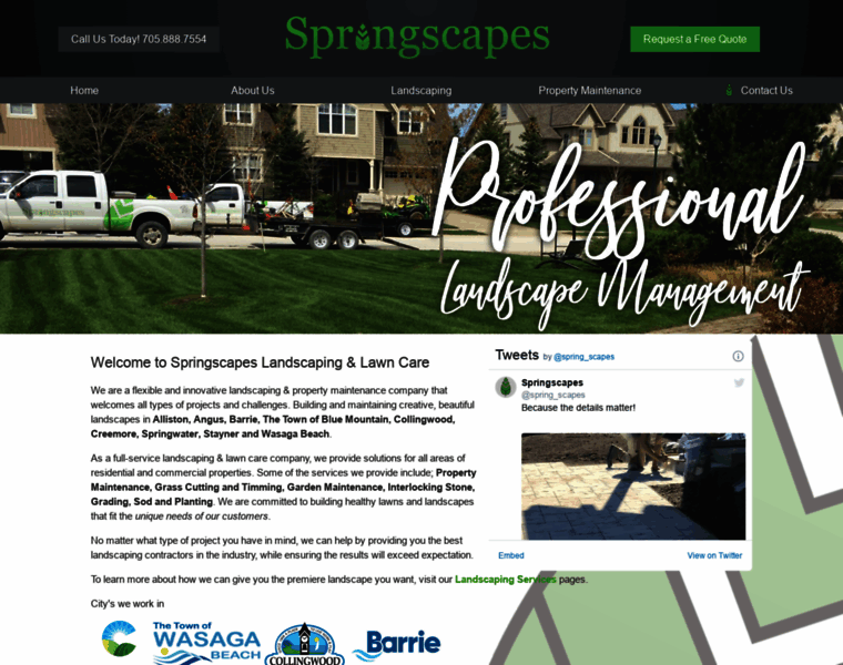 Springscapes.ca thumbnail