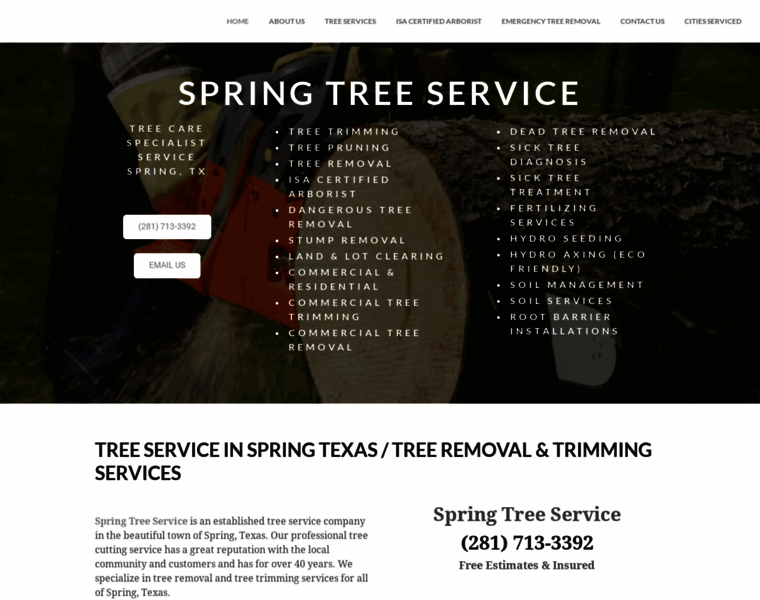 Springtreeservice.net thumbnail