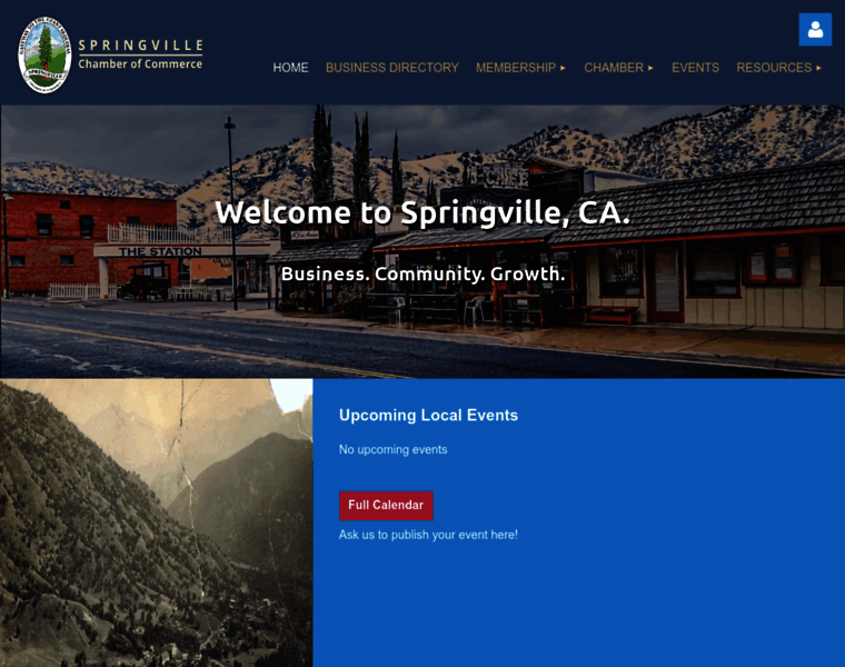 Springville.ca.us thumbnail