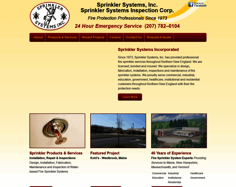Sprinklersystemsinc.com thumbnail