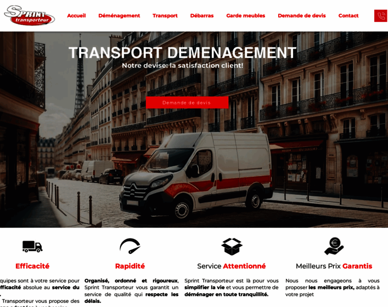 Sprint-transporteur.fr thumbnail