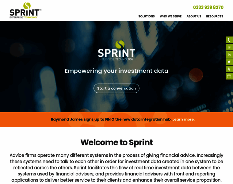 Sprintenterprise.co.uk thumbnail