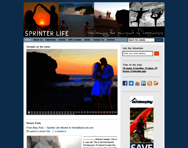 Sprinterlife.com thumbnail