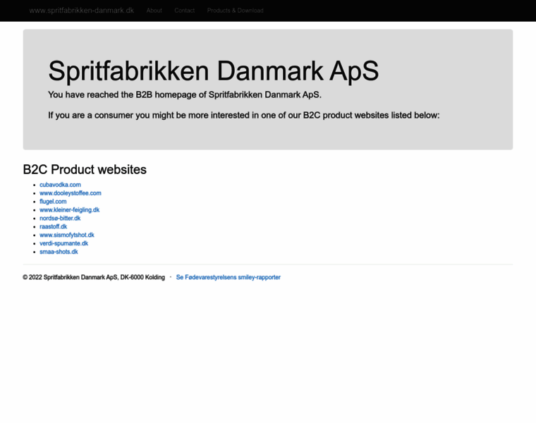 Spritfabrikken-danmark.dk thumbnail