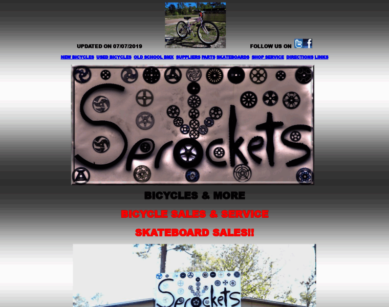 Sprocketsbicycles.com thumbnail