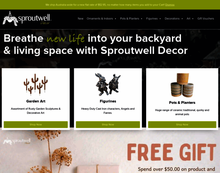 Sproutwelldecor.com.au thumbnail