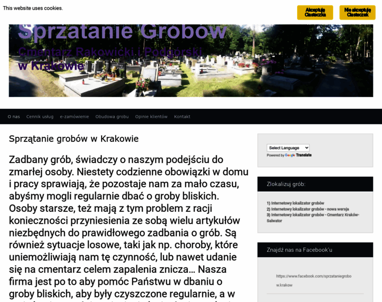 Sprzataniegrobow.krakow.pl thumbnail