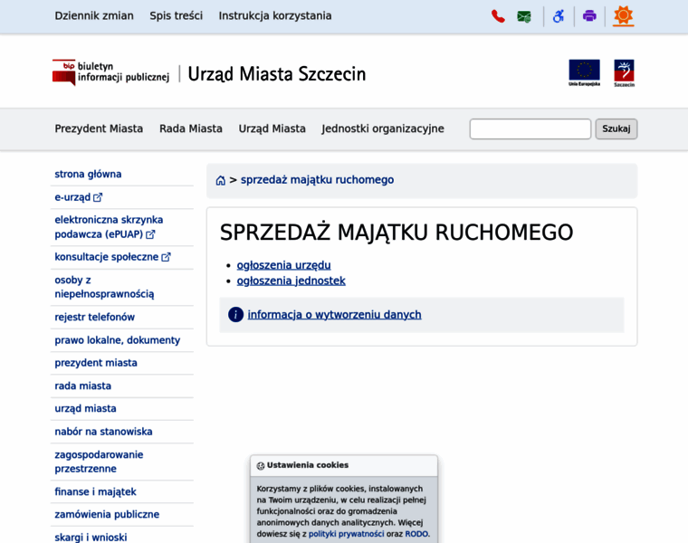 Sprzedazruchomosci.um.szczecin.pl thumbnail