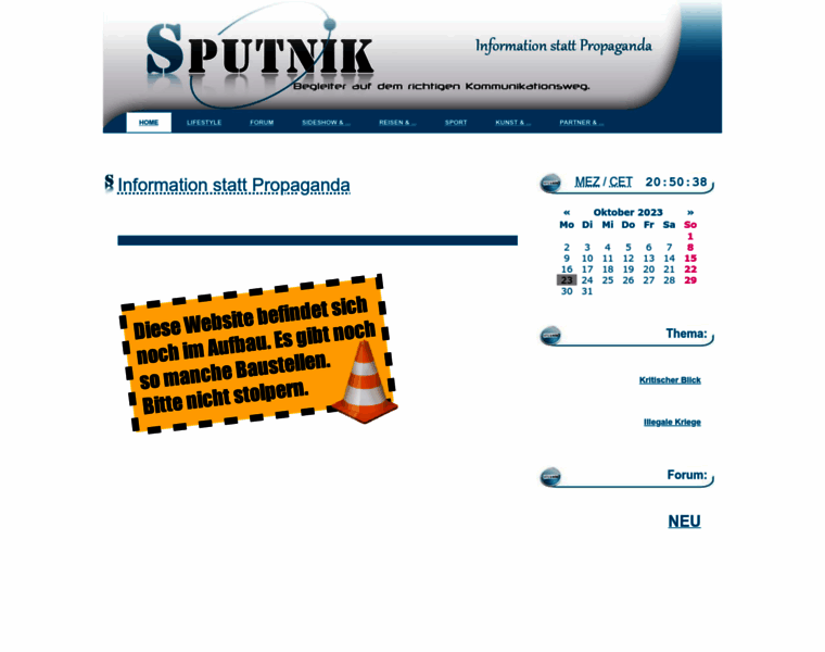 Sputnik-magazin.de thumbnail
