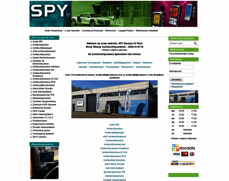 Spy-europe.be thumbnail