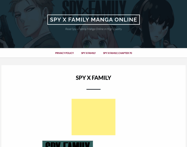 Spy-x-family-manga.com thumbnail