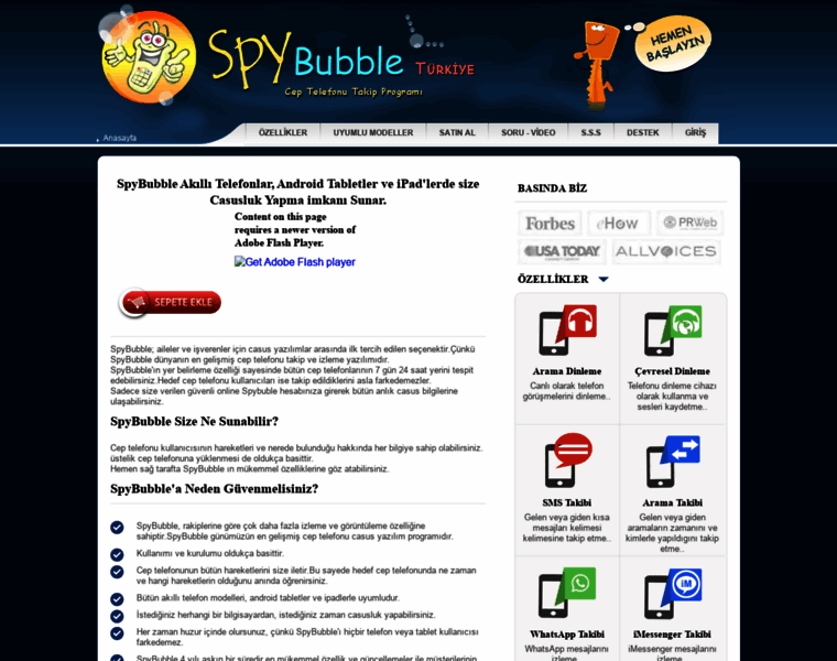 Spybubbleturkey.com thumbnail