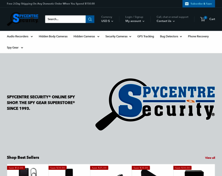 Spycentre.com thumbnail