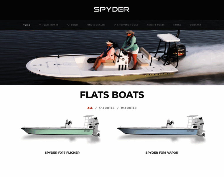 Spyder-boats.com thumbnail