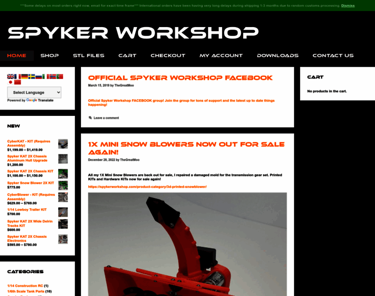 Spykerworkshop.com thumbnail