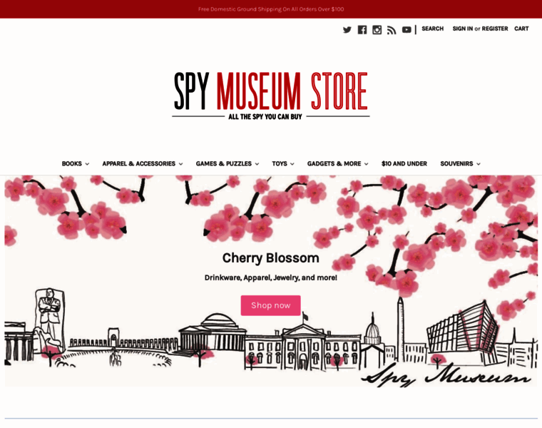 Spymuseumstore.org thumbnail