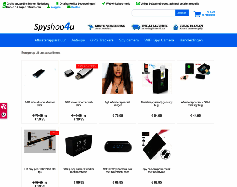 Spyshop4u.nl thumbnail