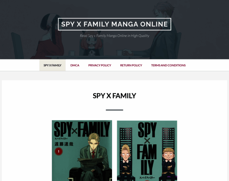 Spyx-manga.com thumbnail