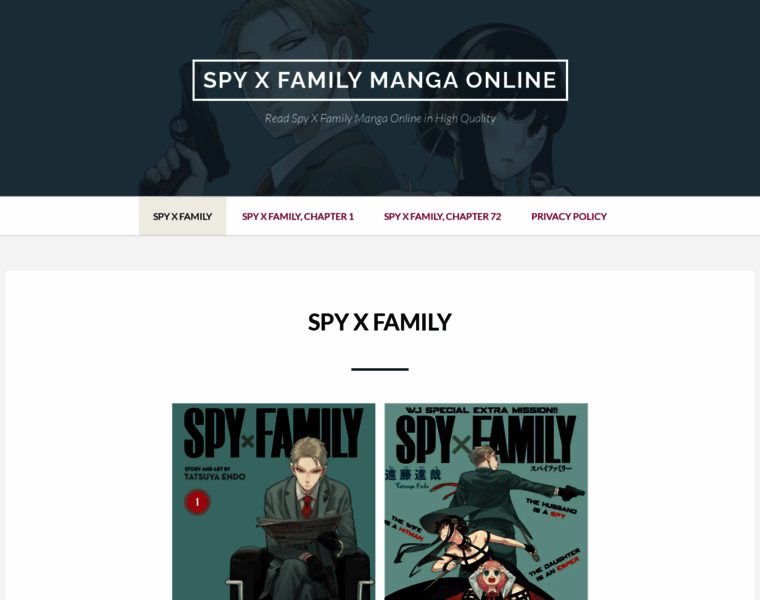 Spyxfamilymanga.co thumbnail