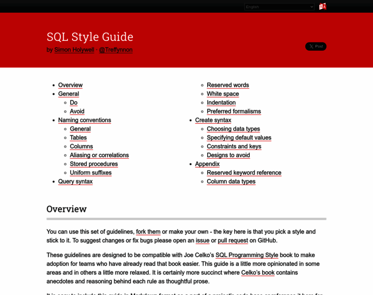 Sqlstyle.guide thumbnail